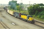 Eastbound manifest snakes out of the yard